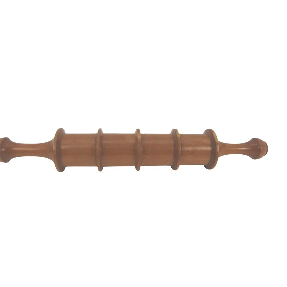 Handcrafted Cherry Wooden‎ Pastry and Pasta Rolling Pin 5 Section Cutter